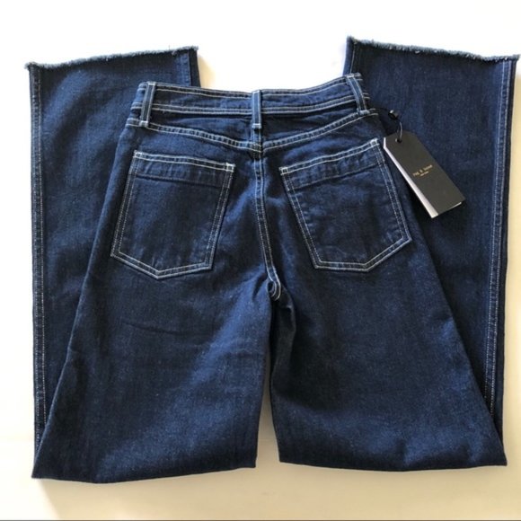 NEW Rag & Bone High Rise Dark Wash Derby Jeans - Picture 4 of 7